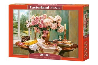 Puzzle 2000 Darček pre Lindsey CASTOR