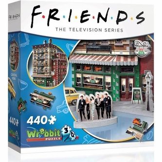 Wrebbit Puzzle 3D 440 ks Friends Central Perk