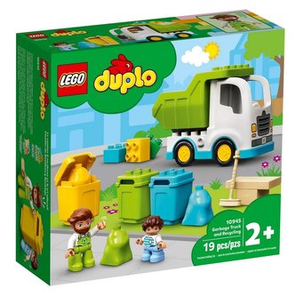 LEGO Duplo 10945 Popelářský vůz a recyklování