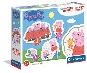 Moje prvé puzzle prasiatka Peppa