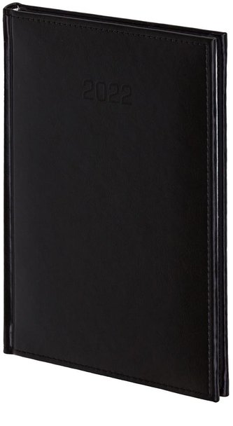 Kalendarz 2022 A4 Dzienny Vivella czarny