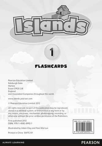 Islands Level 1 Flashcards for Pack