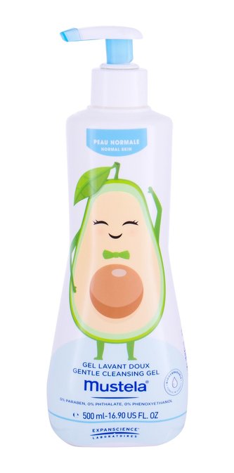 Mustela Bébé Sprchový gel Gentle Cleansing Gel 500 ml Hair and Body pro děti