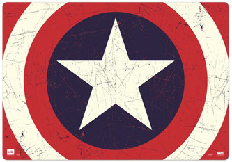 Podložka na stôl Marvel: Capitan America (49,5 x 34,5 cm)