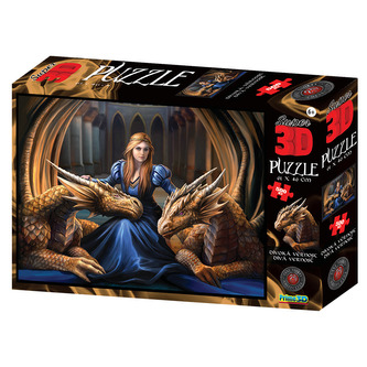 Puzzle 3D 150 dielikov Divoká vernosť