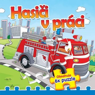 Hasiči v práci (puzzle)