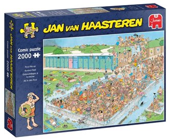 Puzzle 2000 Haasteren Tłumy na basenie G3