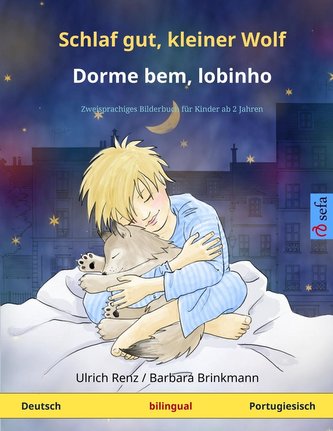 Schlaf gut, kleiner Wolf - Dorme bem, lobinho (Deutsch - Portugiesisch)