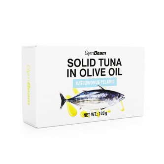 Tuňák v olivovém oleji - GymBeam - 120 g