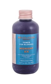 Revolution Haircare London Tones For Blondes Barva na vlasy 150 ml Midnight Ice pro ženy