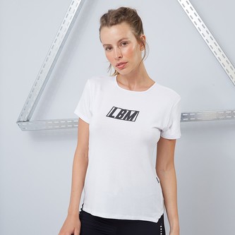 Dámské tričko Essentials White - LABELLAMAFIA - Velikost L