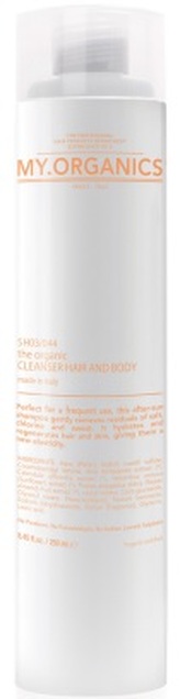 MY.ORGANICS The Organic Cleanser Hair And Body 250 ml