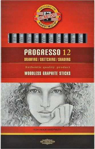 Ołówek grafitowy Progresso 8911/2B (12szt)