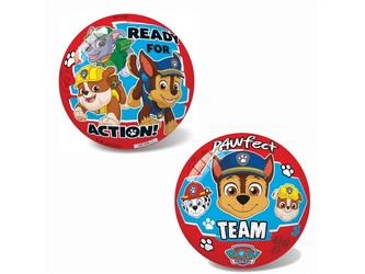 Lopta Paw Patrol - Team, 14 cm