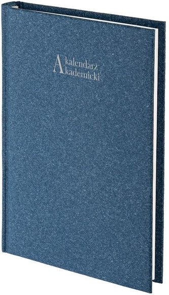 Kalendarz akademicki A5 2021/2022 Natura granatowy