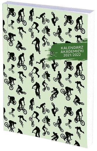Kalendarz akademicki A5 2021/2022 PCV rowery