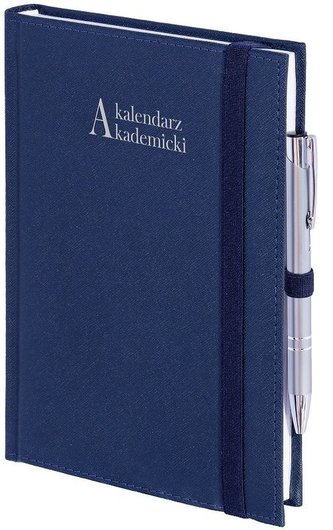 Kalendarz akademicki A5 2021/2022 Cross granatowy