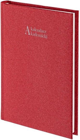 Kalendarz akademicki A5 2021/2022 Natura bordowy