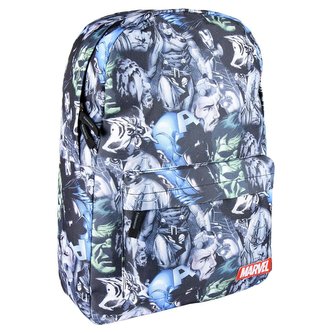 Školní batoh Marvel: Tváře (objem 16,4 litrů|30 x 42 x 13 cm)