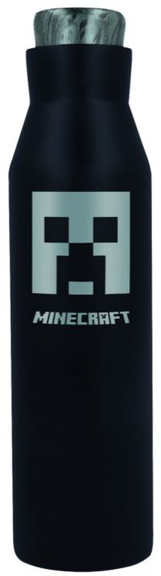 Nerezová láhev na pití Minecraft: Logo (objem 580 ml)