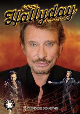 Johny Hallyday - nástěnný kalendář 2018