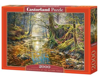 Puzzle 2000 Spomienka z jesenného lesa CASTOR