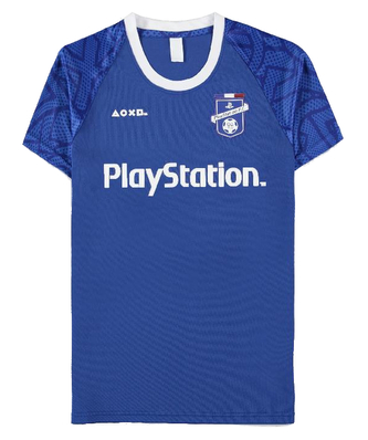 Pánské tričko Playstation: Francie EU2021 (XL) modrá