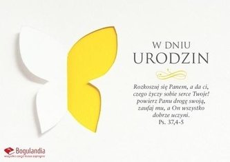 Kartka Urodziny 1 - Rozkoszuj się Panem...