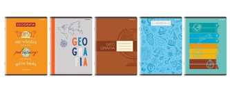 Zeszyt A5/60K kratka Geografia'21 (10szt)