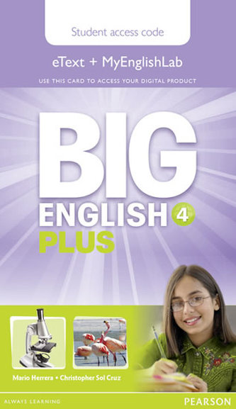 Big English Plus 4 Pupil´s eText and MyEnglishLab Access Card