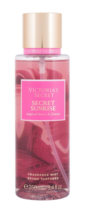 Victoria´s Secret Secret Sunrise Tělový sprej Tropical Berry & Freesia 250 ml pro ženy
