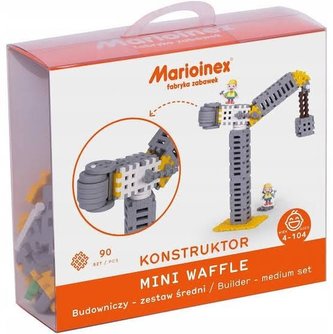 Klocki Mini Waffle Budowniczy średni blister
