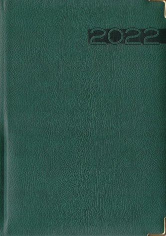 Terminarz 2022 A5 Lux zielony