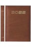 Terminarz 2022 A5 Standard brązowy