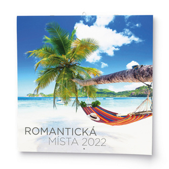 Romantická místa 2022 - nástěnný kalendář