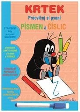 Krtko Precvičuj si písanie písmen a číslic 2