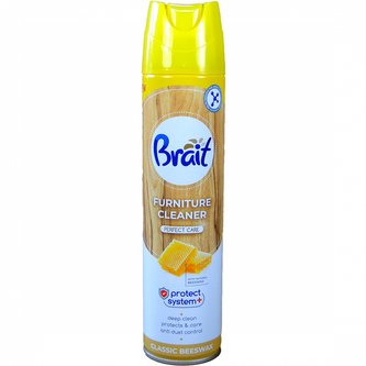 Brait leštenka na nábytok Classic s včelím voskom 350 ml