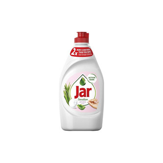JAR na nádobí sensitive Aloe & pink jasmíne scent 450 ml