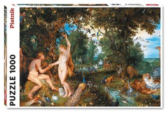 Puzzle 1000 - Brueghel a Rubens, Raj a hriech