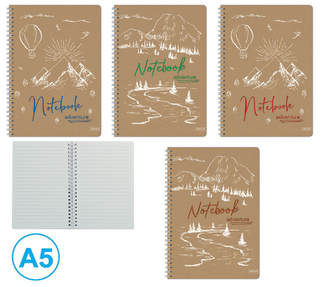 Blok spirála A5 ADVENTURE linka 60l