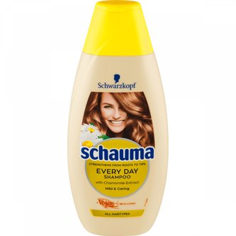 Schauma šampón pre všetky typy vlasov s harmančekom 400 ml