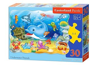 Puzzle 30 podvodných priateľov CASTORA