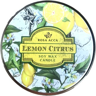 Pokhara svíce v plechu Lemon citrus120 g