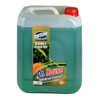 Dr. House univerzální čistící prostředek PE ORANGE a GREEN TEA 5 L