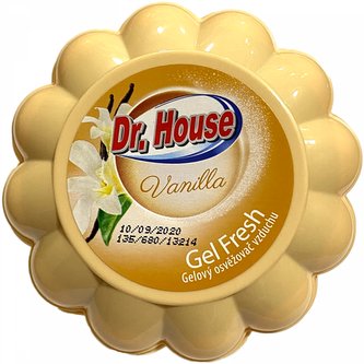 Dr. House gelový osvěžovač vzduchu - vanilková vůně 150 g
