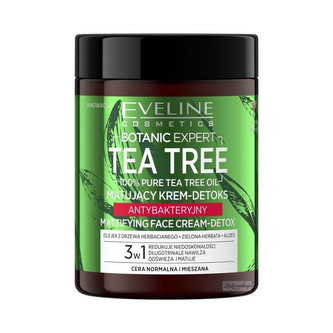 Botanic Tea Tree matující krém antibakteriální 3v1 100 ml
