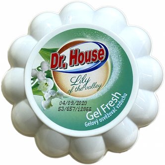 Dr. House gelový osvěžovač vzduchu - vůně konvalinky 150 g