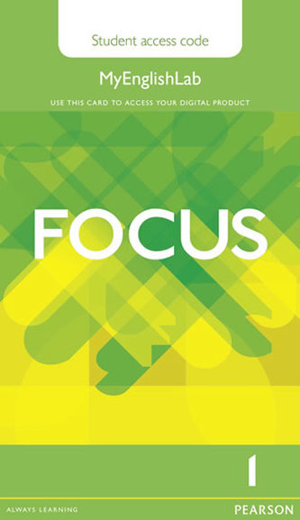 Focus 1 - MyEnglishLab - Student´s Access Card (Level 1)