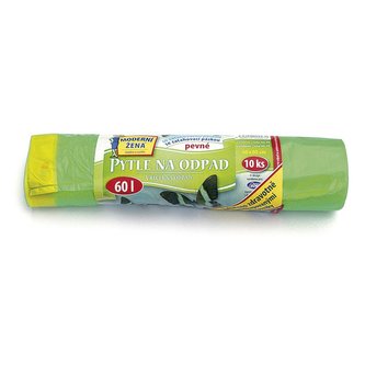 Sáček na odpad zatahovací 60 l/10 ks