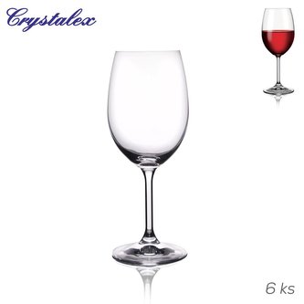 Sklenice na červené víno Lara 0,35 l 6 ks